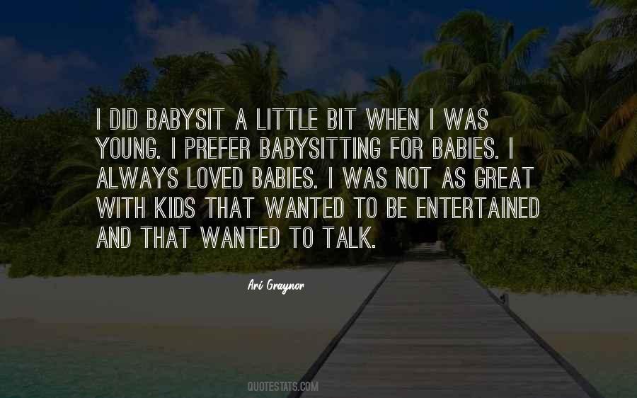 Quotes About Little Babies #31489