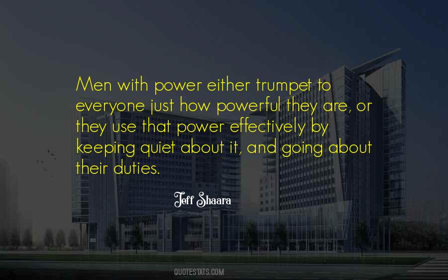 Men With Power Quotes #1836489