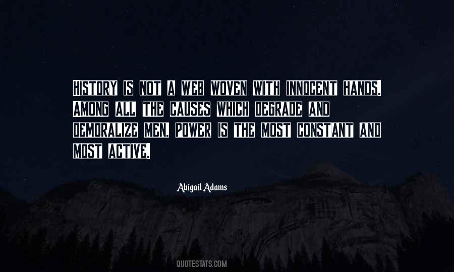 Men With Power Quotes #453756
