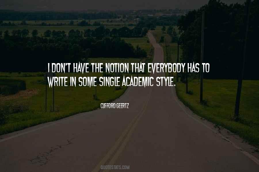 Academic Style Quotes #1066173