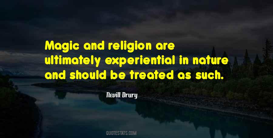 Magic In Nature Quotes #1540638