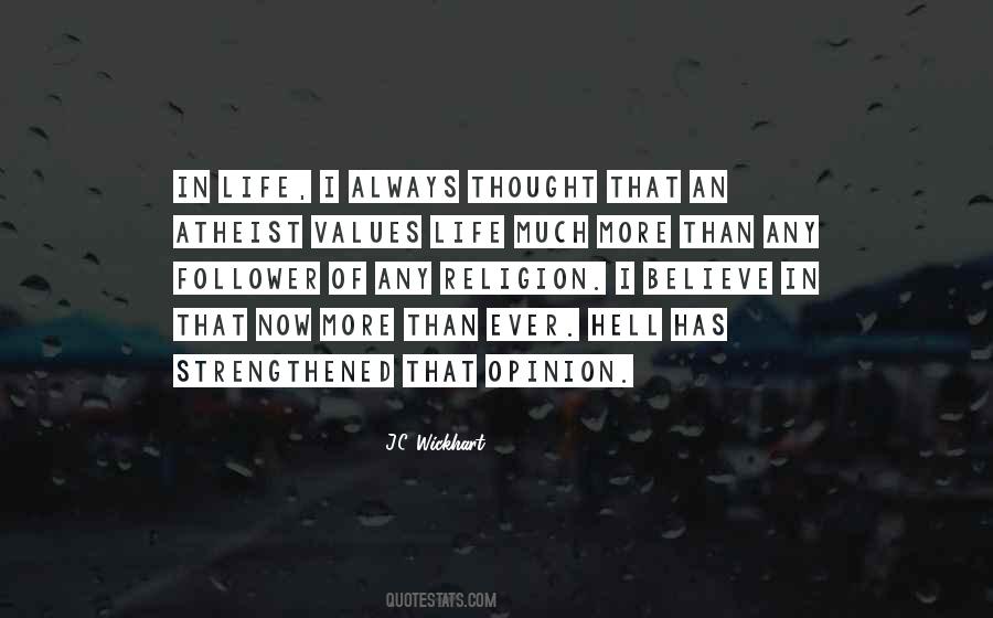 Religion And Philoshophy Quotes #524643