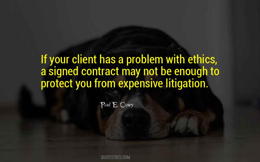 Quotes About Litigation #1296780
