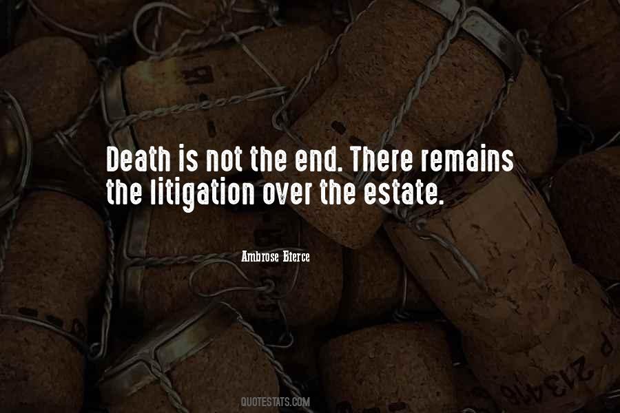 Quotes About Litigation #1378399