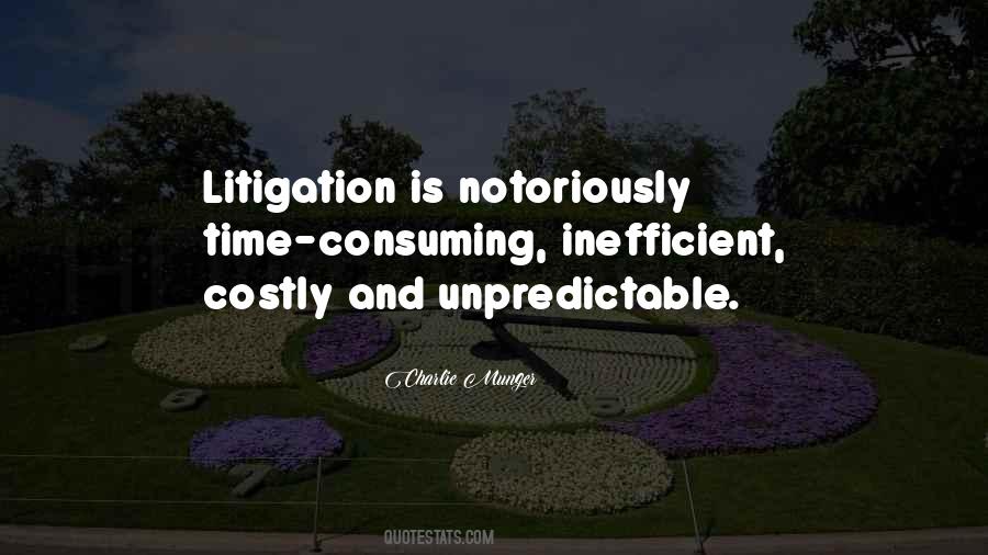 Quotes About Litigation #650111