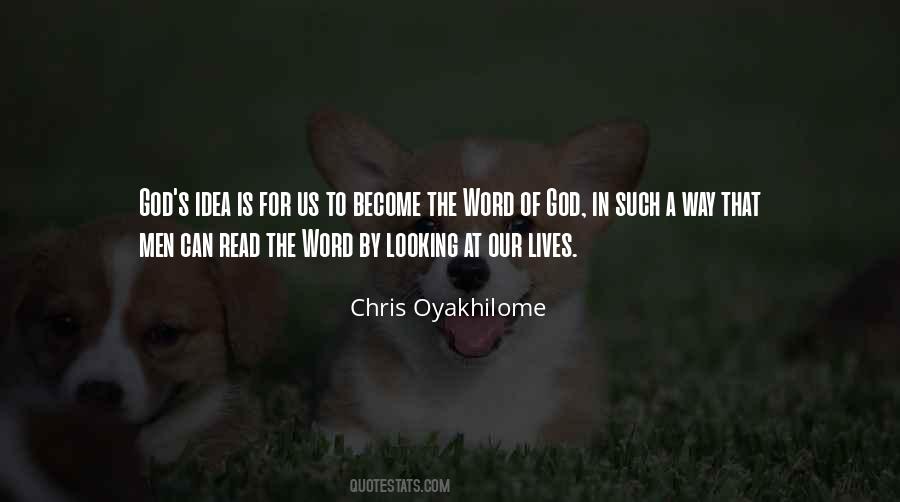 Oyakhilome Chris Quotes #1440672