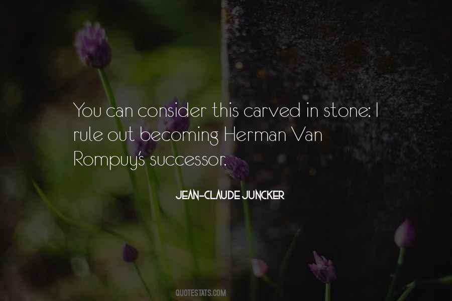 Carved In Stone Quotes #195166