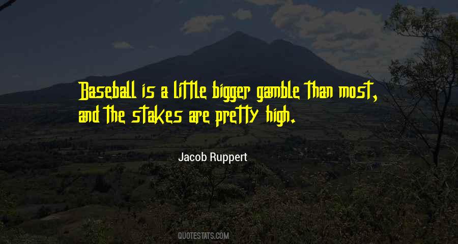 The Gamble Quotes #67439