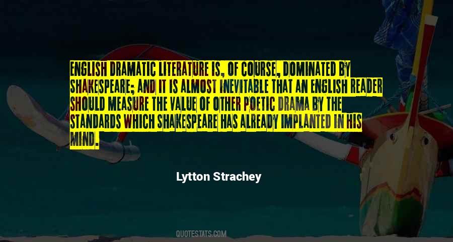 Quotes About Literature Shakespeare #164794