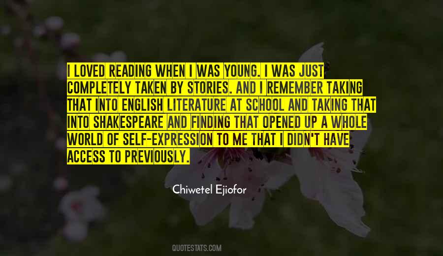 Quotes About Literature Shakespeare #1710642