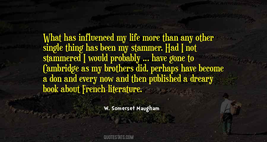 Quotes About Literature In French #807107
