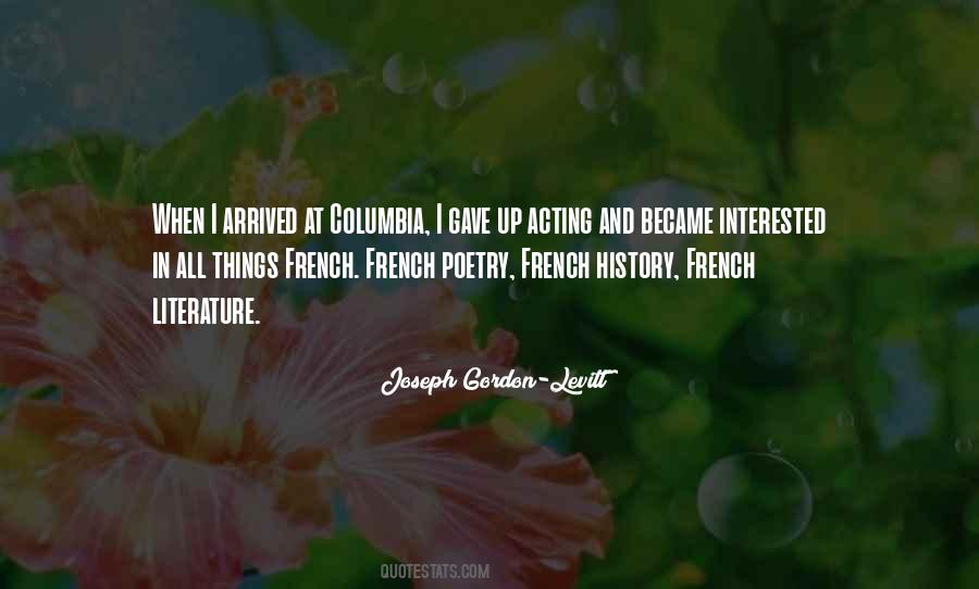 Quotes About Literature In French #935362