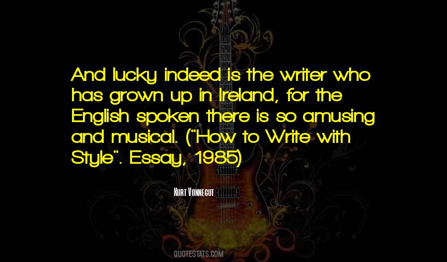 English Essay Quotes #1500267