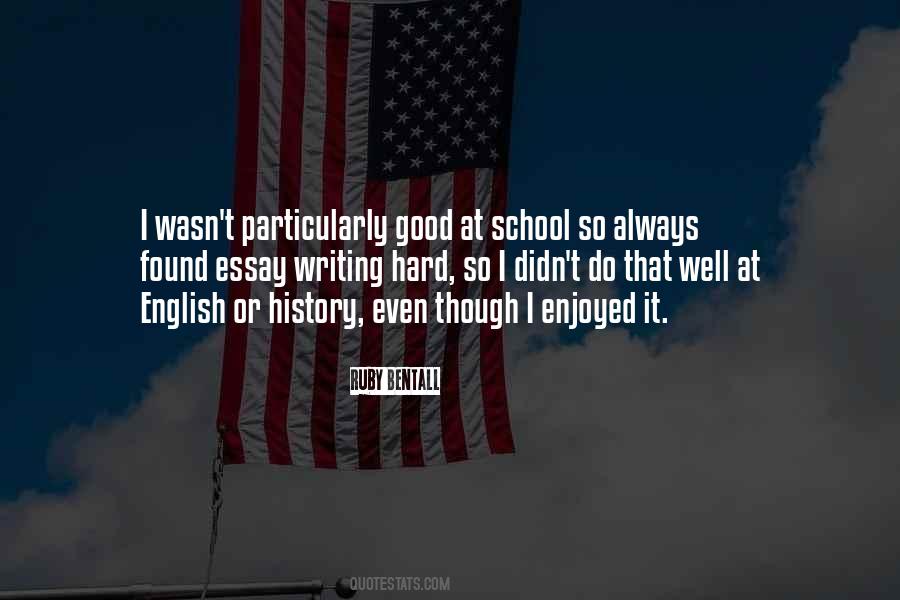 English Essay Quotes #389842