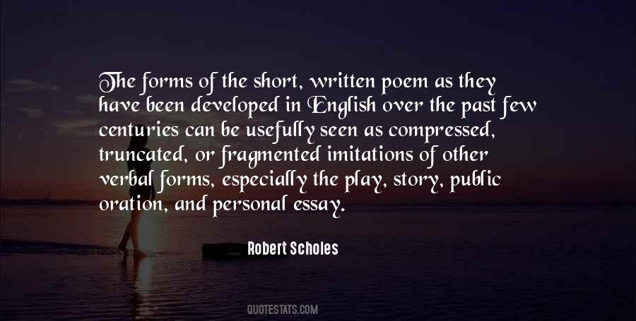 English Essay Quotes #684552