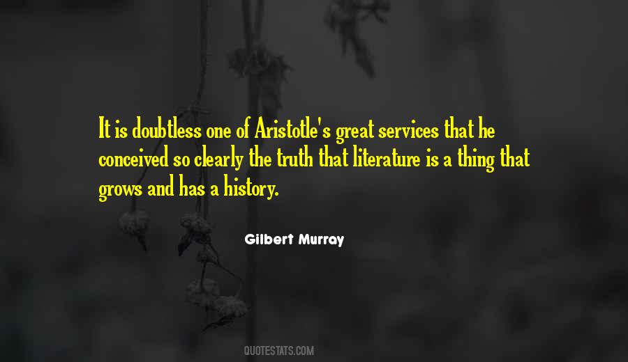 Quotes About Literature History #22886