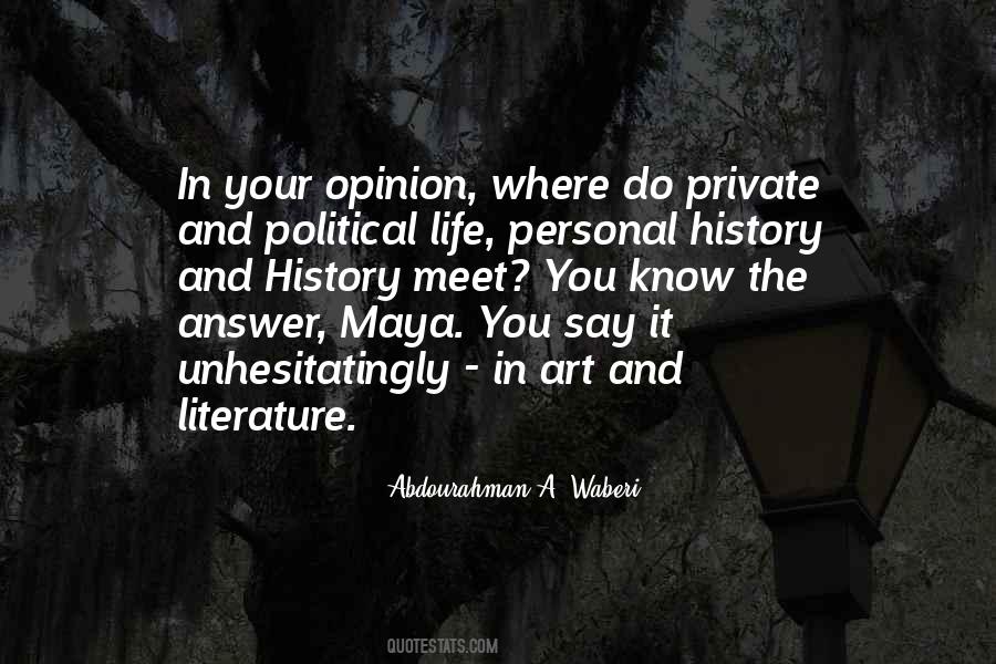 Quotes About Literature History #403165