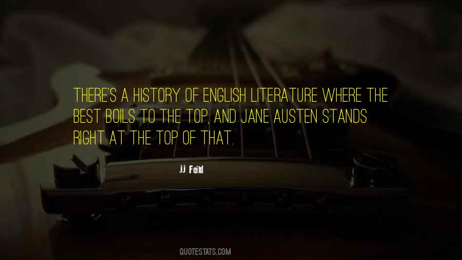 Quotes About Literature History #643728