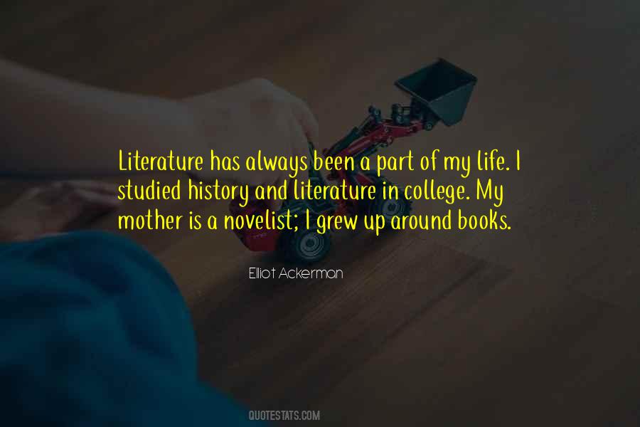 Quotes About Literature History #676354