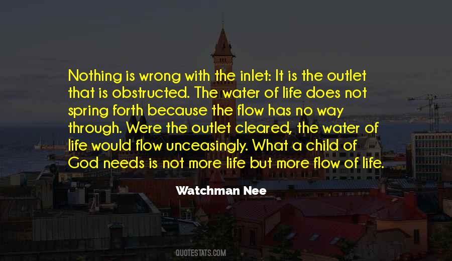 Water Life Quotes #129917