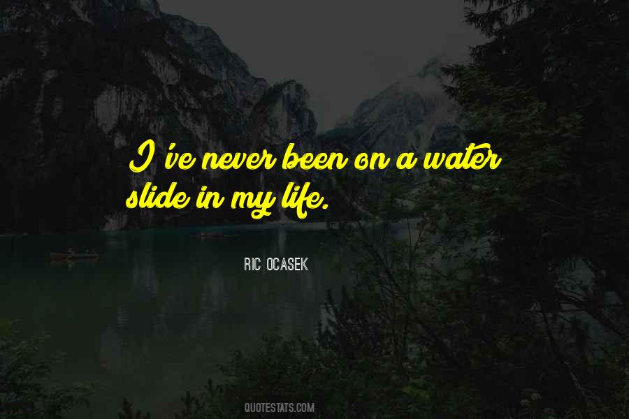 Water Life Quotes #183047