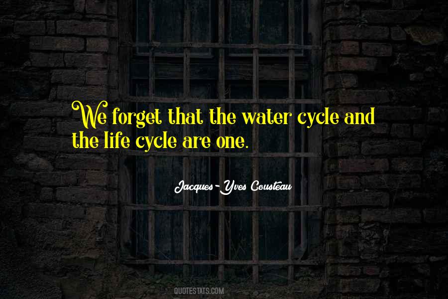 Water Life Quotes #232173