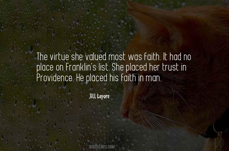 Faith In Man Quotes #1166641