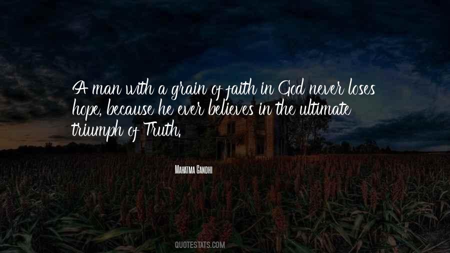 Faith In Man Quotes #186035