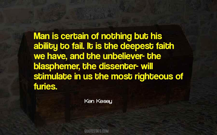 Faith In Man Quotes #371446