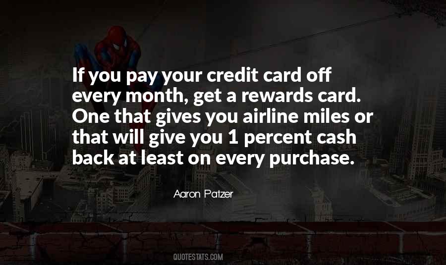 Cash And Credit Quotes #1185235
