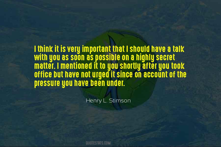 Urged To Do Quotes #124809