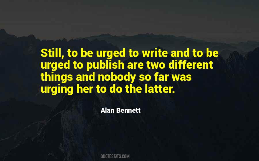 Urged To Do Quotes #1722507