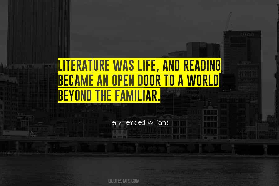 Quotes About Literature And Reading #110479