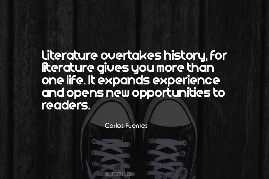 Quotes About Literature And History #1673871