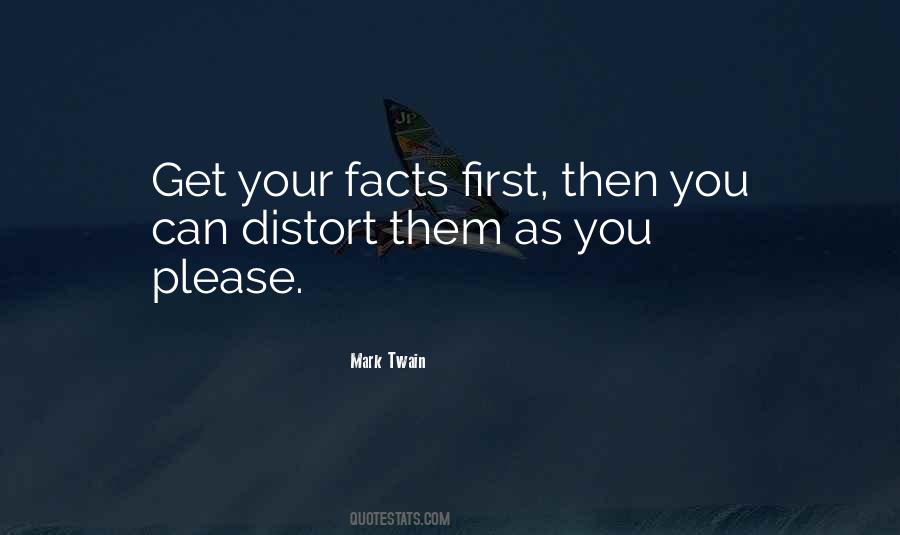 You Distort Quotes #1619773