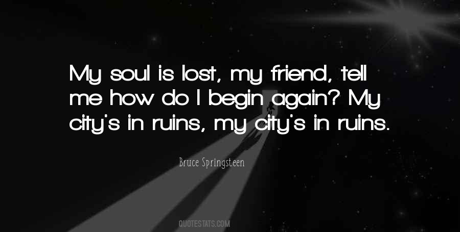 Lost Friend Quotes #219101