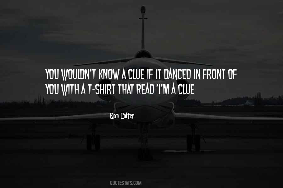 Shirt Front Quotes #178024