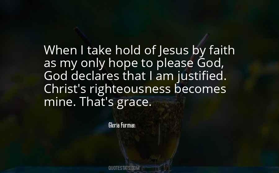 Righteousness Of Christ Quotes #1270513
