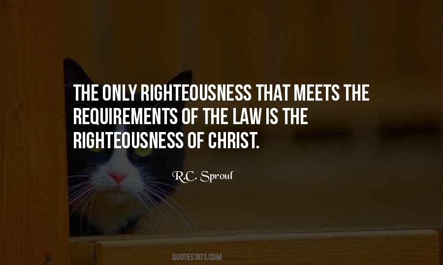 Righteousness Of Christ Quotes #177295