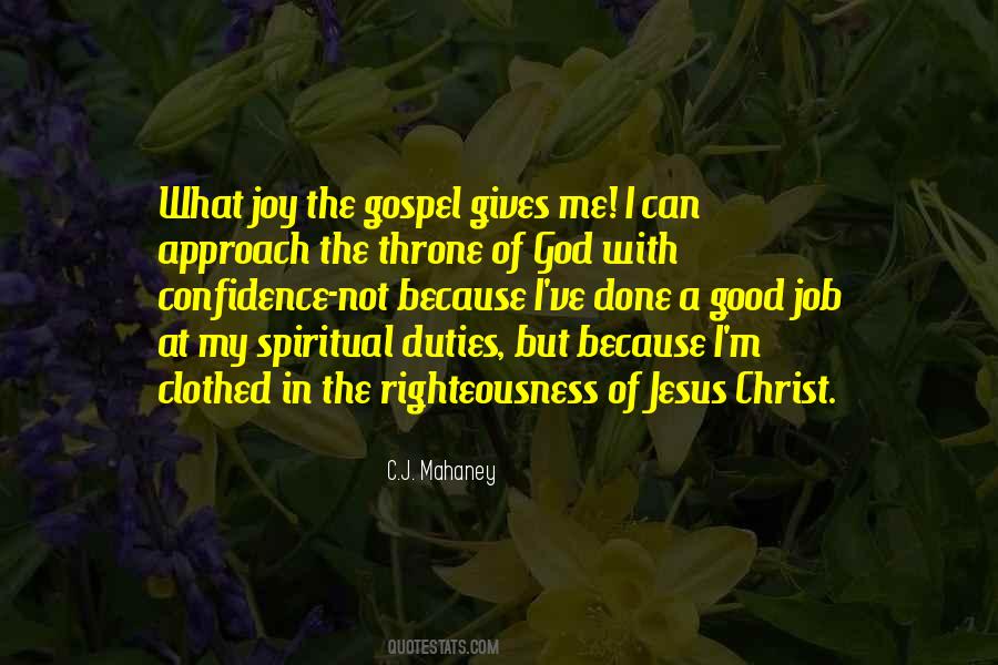 Righteousness Of Christ Quotes #1841340