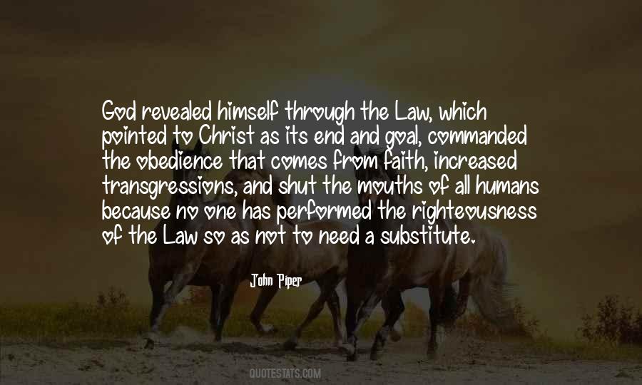 Righteousness Of Christ Quotes #469923
