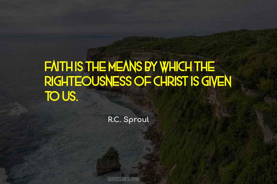 Righteousness Of Christ Quotes #963248