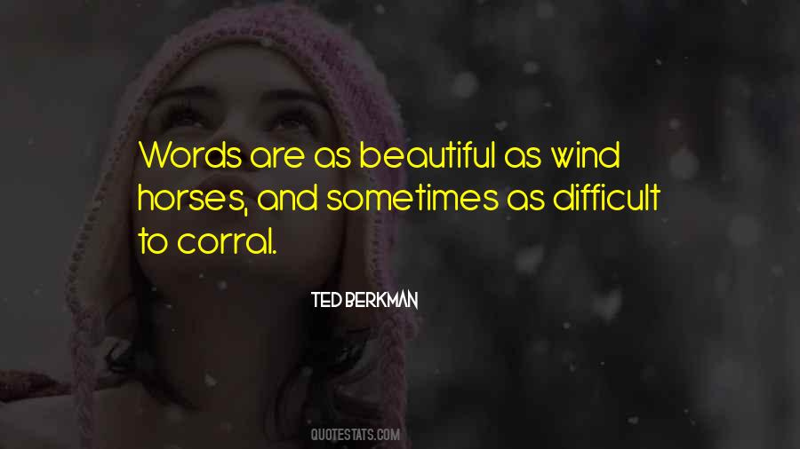 Beautiful Horse Quotes #1203109