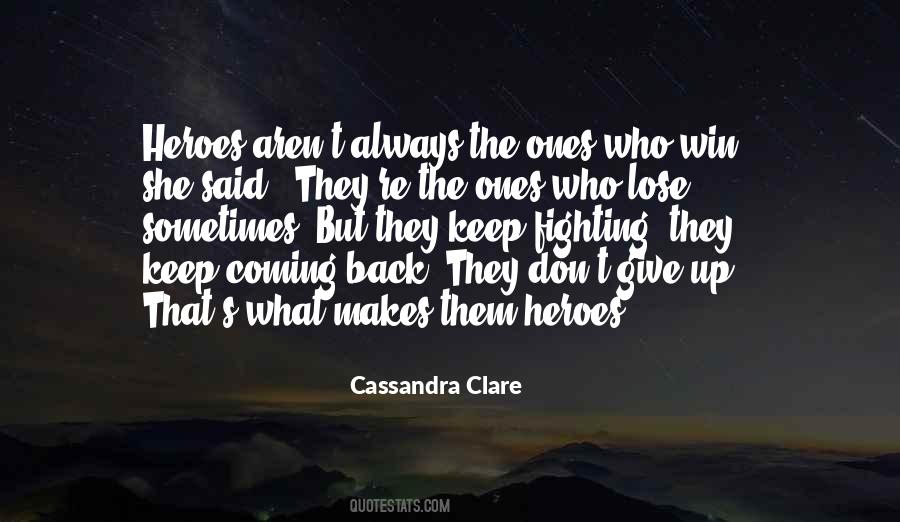 Cassandra Clare City Of Heavenly Fire Quotes #131902