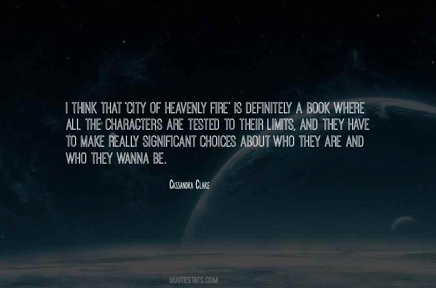 Cassandra Clare City Of Heavenly Fire Quotes #878218