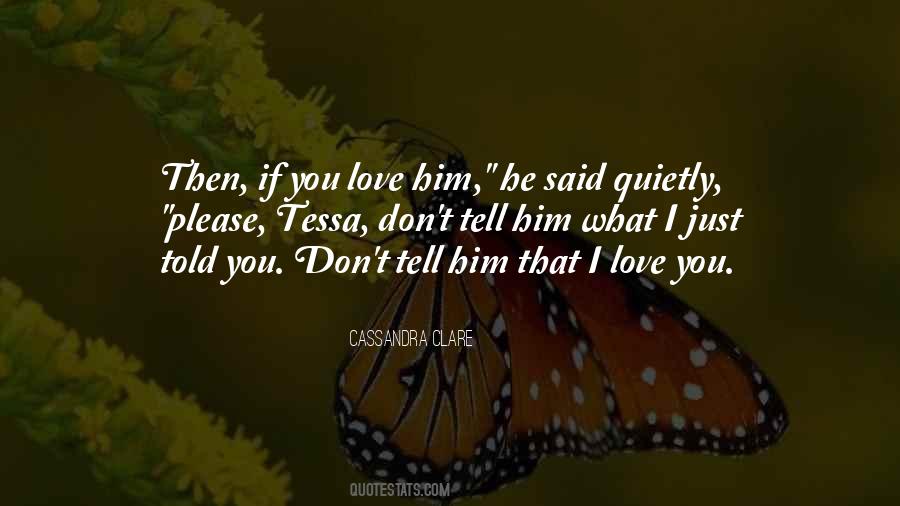 Cassandra Clare Love Quotes #418081