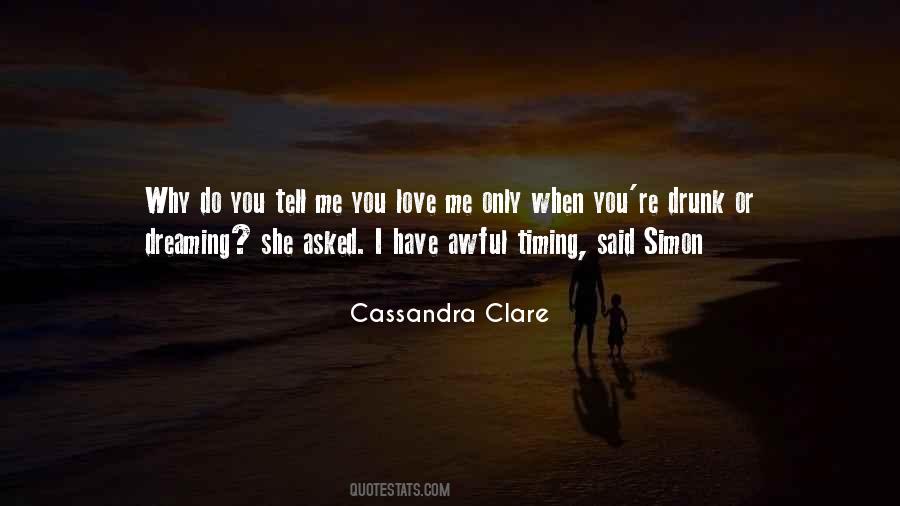 Cassandra Clare Love Quotes #96033