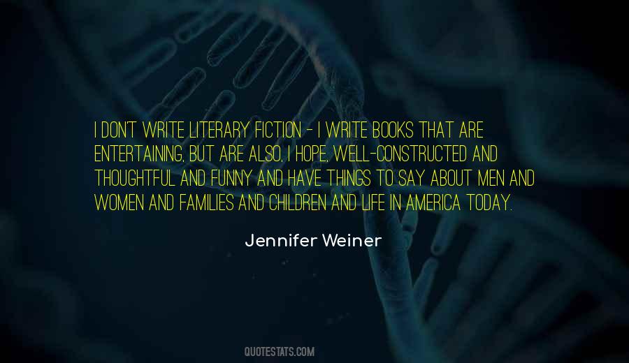 Quotes About Literary Fiction #1113289