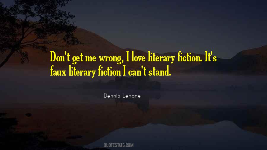 Quotes About Literary Fiction #1234859