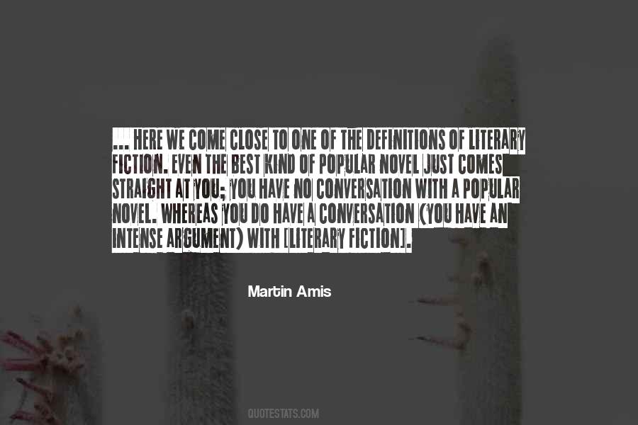 Quotes About Literary Fiction #1267380